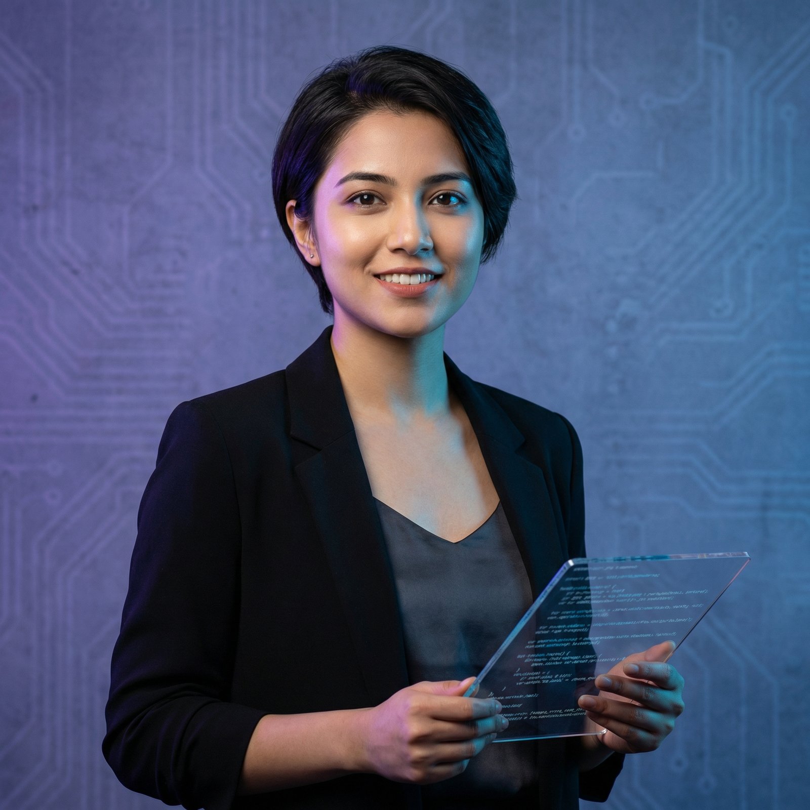 91 AI技术总监苏婉清