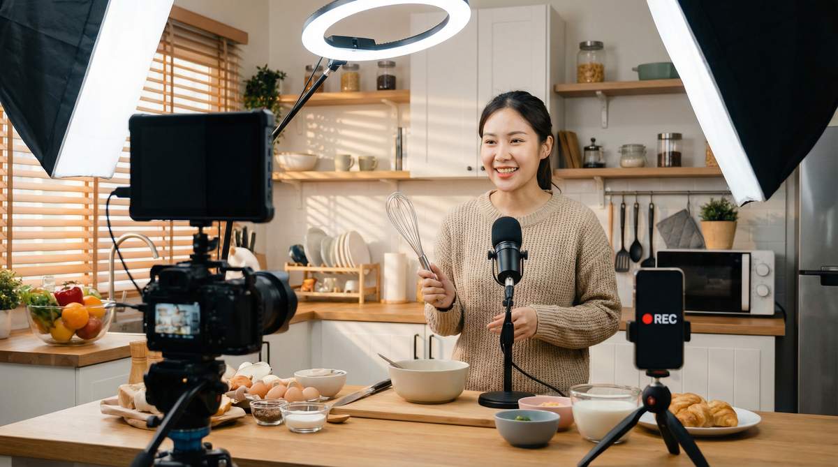 换妻生活视频：美食制作教程分享